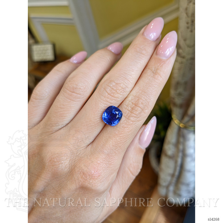 5.10 Ct. Blue Sapphire from Ceylon (Sri Lanka)