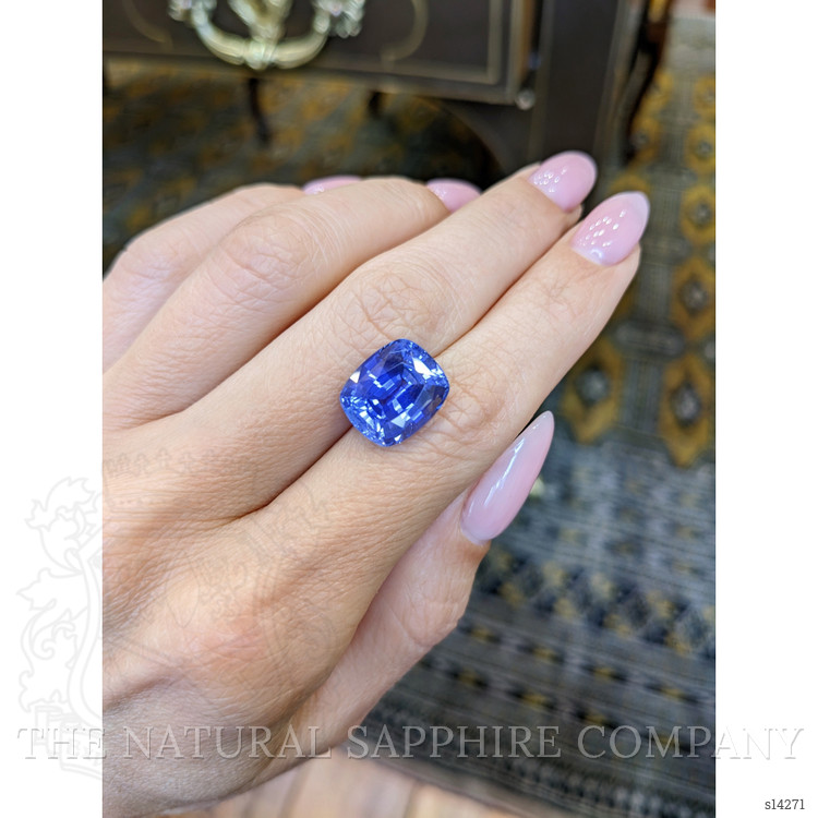 9.00 Ct. Blue Sapphire from Ceylon (Sri Lanka)