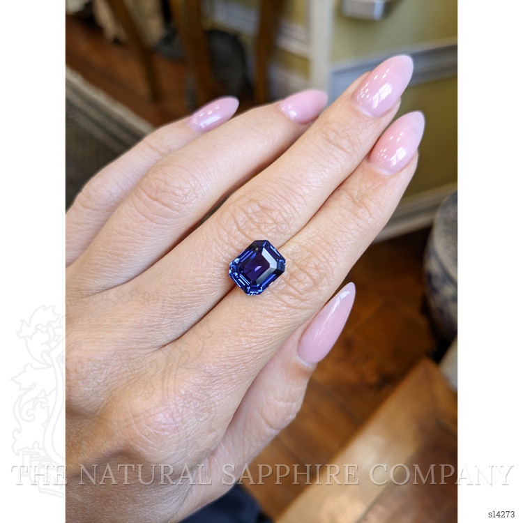 6.12 Ct. Blue Sapphire from Ceylon (Sri Lanka)