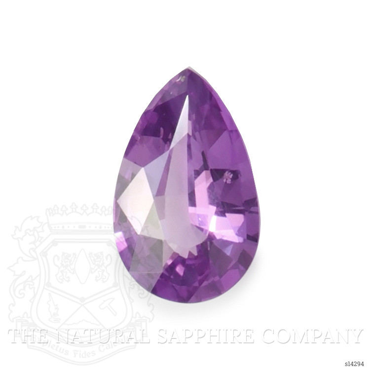 0.89 Ct. Purple Sapphire from Ceylon (Sri Lanka)
