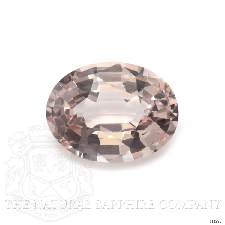 1.28 Ct. Peach Sapphire from Ceylon (Sri Lanka)