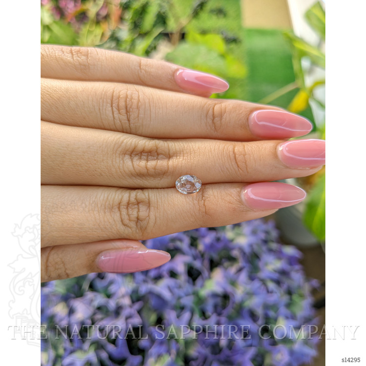 1.28 Ct. Peach Sapphire from Ceylon (Sri Lanka)