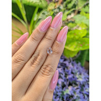 1.28 Ct. Peach Sapphire from Ceylon (Sri Lanka) Life Style