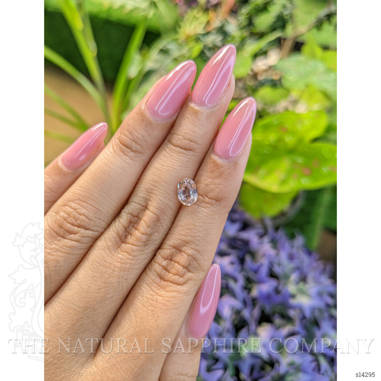 1.28 Ct. Peach Sapphire from Ceylon (Sri Lanka)