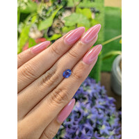 1.14 Ct. Blue Sapphire from Ceylon (Sri Lanka) Life Style
