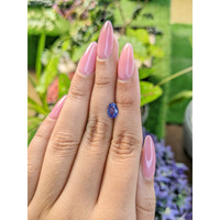 1.14 Ct. Blue Sapphire from Ceylon (Sri Lanka) Life Style