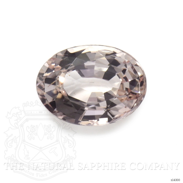 1.43 Ct. Peach Sapphire from Ceylon (Sri Lanka)