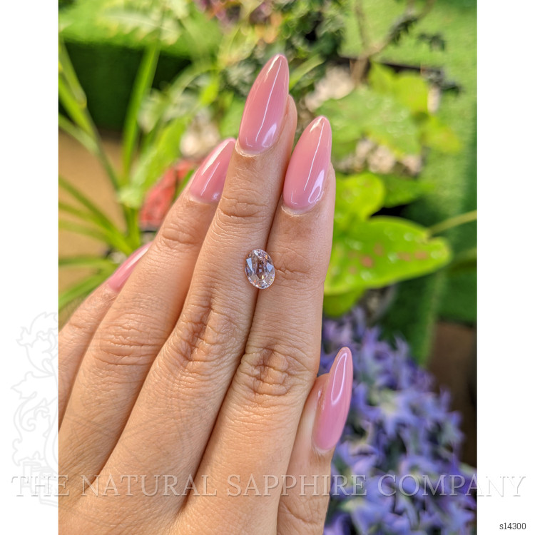 1.43 Ct. Peach Sapphire from Ceylon (Sri Lanka)