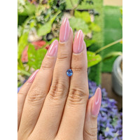 0.54 Ct. Blue Sapphire from Ceylon (Sri Lanka) Life Style