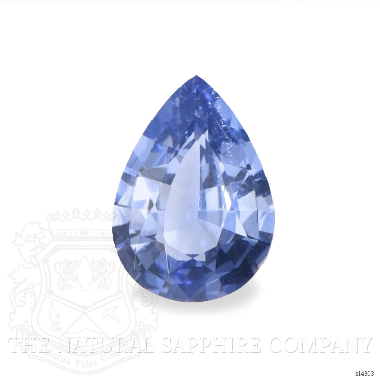 0.79 Ct. Blue Sapphire from Ceylon (Sri Lanka)