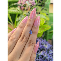 0.79 Ct. Blue Sapphire from Ceylon (Sri Lanka) Life Style