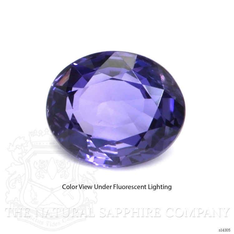 0.93 Ct. Color Change Sapphire from Ceylon (Sri Lanka)