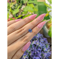 1.36 Ct. Blue Sapphire from Ceylon (Sri Lanka) Life Style