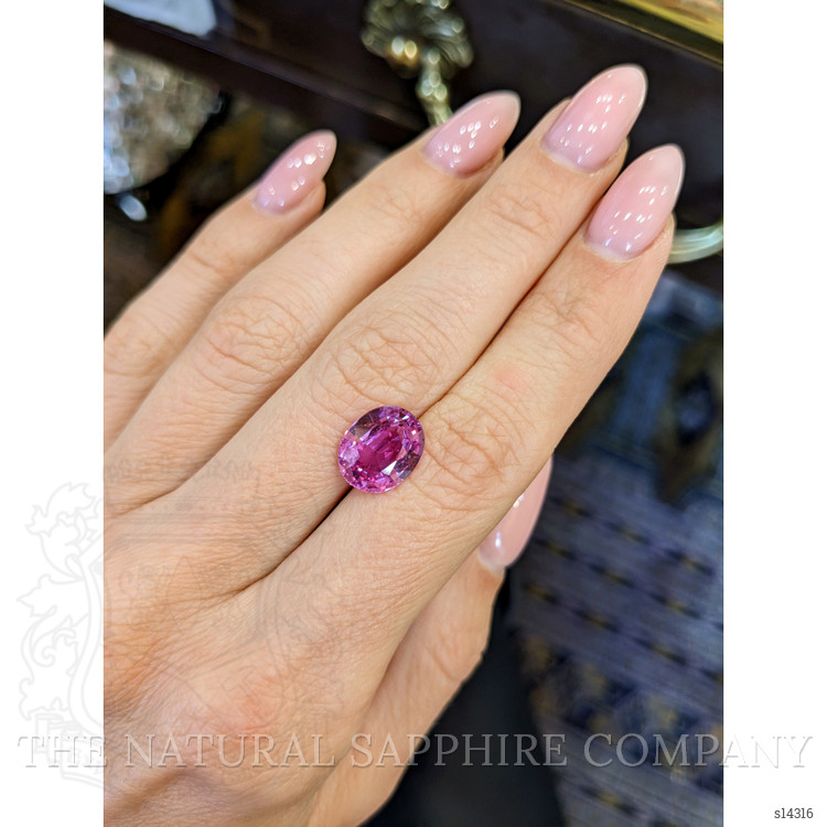 4.01 Ct. Pink Sapphire from Madagascar