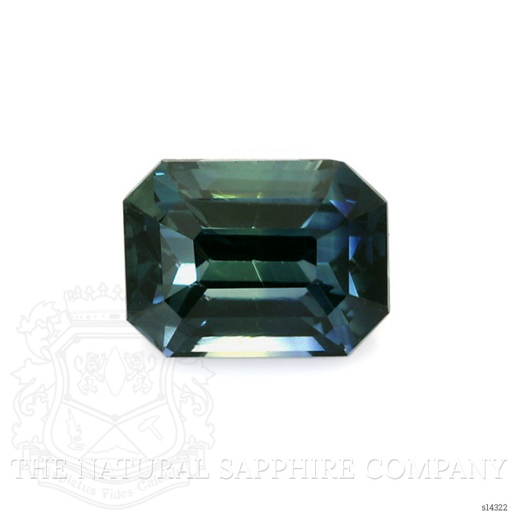 2.52 Ct. Greenish Blue Sapphire from Ceylon (Sri Lanka)