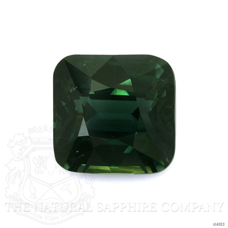 5.63 Ct. Bluish Green Sapphire from Ceylon (Sri Lanka)