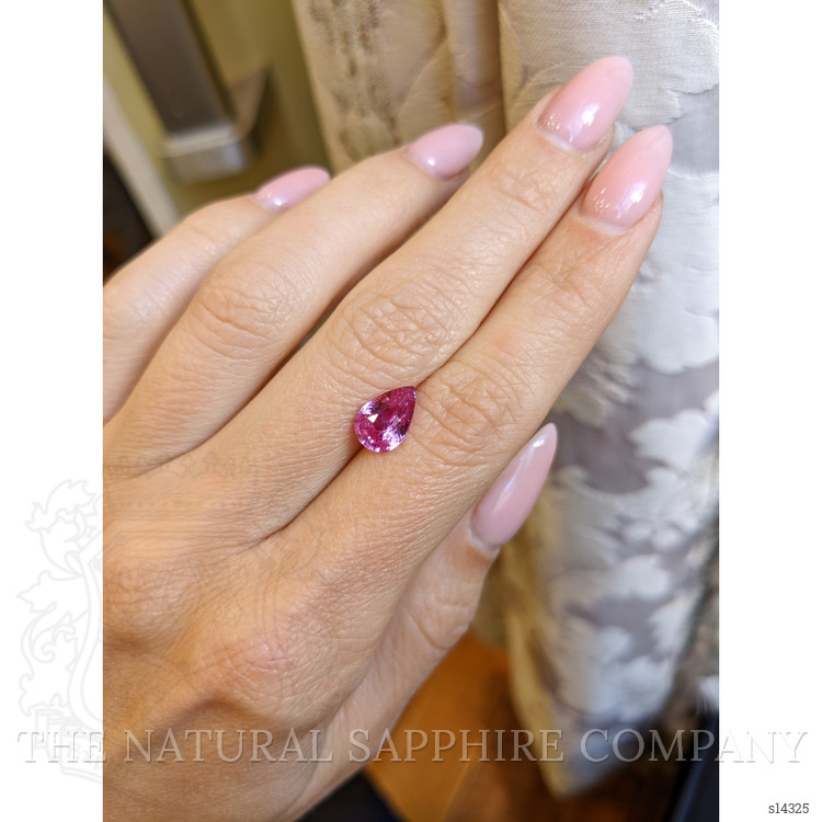 2.13 Ct. Pink Sapphire from Ceylon (Sri Lanka)