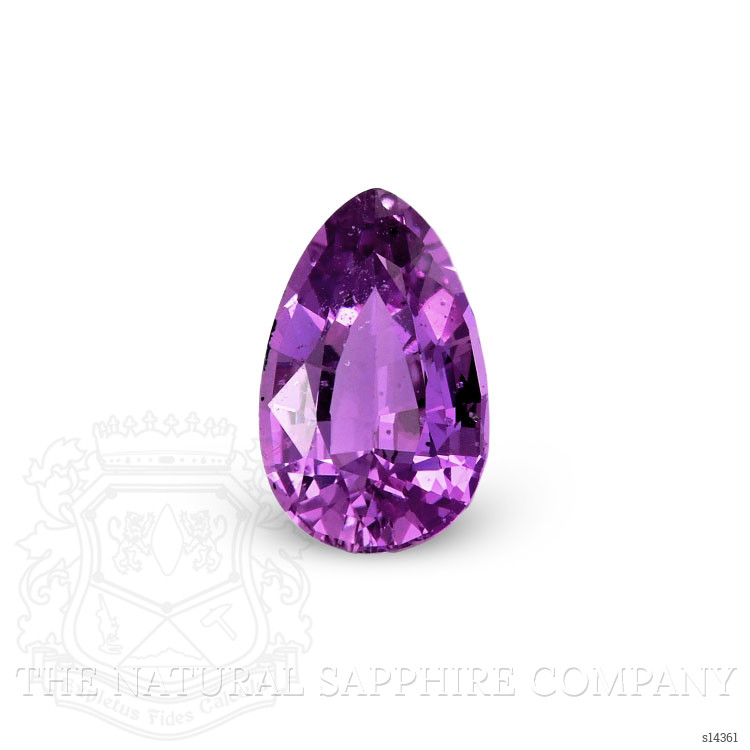 2.56 Ct. Purple Sapphire from Ceylon (Sri Lanka)