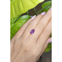 2.56 Ct. Purple Sapphire from Ceylon (Sri Lanka) Life Style