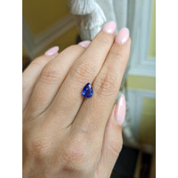 1.65 Ct. Blue Sapphire from Ceylon (Sri Lanka) Life Style