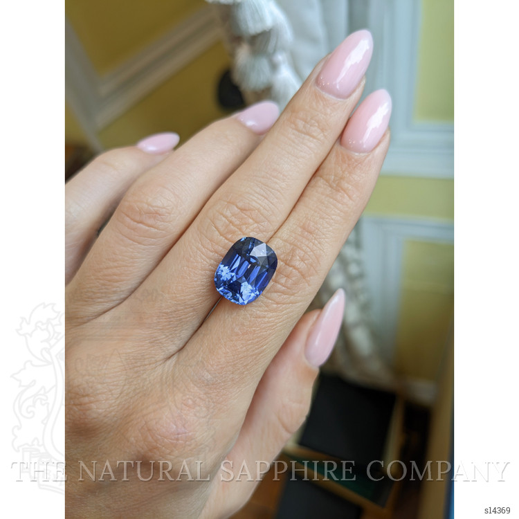 10.41 Ct. Blue Sapphire from Ceylon (Sri Lanka)