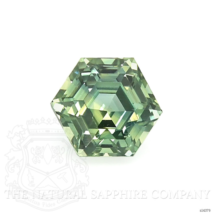 1.12 Ct. Yellowish Green Sapphire from Ceylon (Sri Lanka)