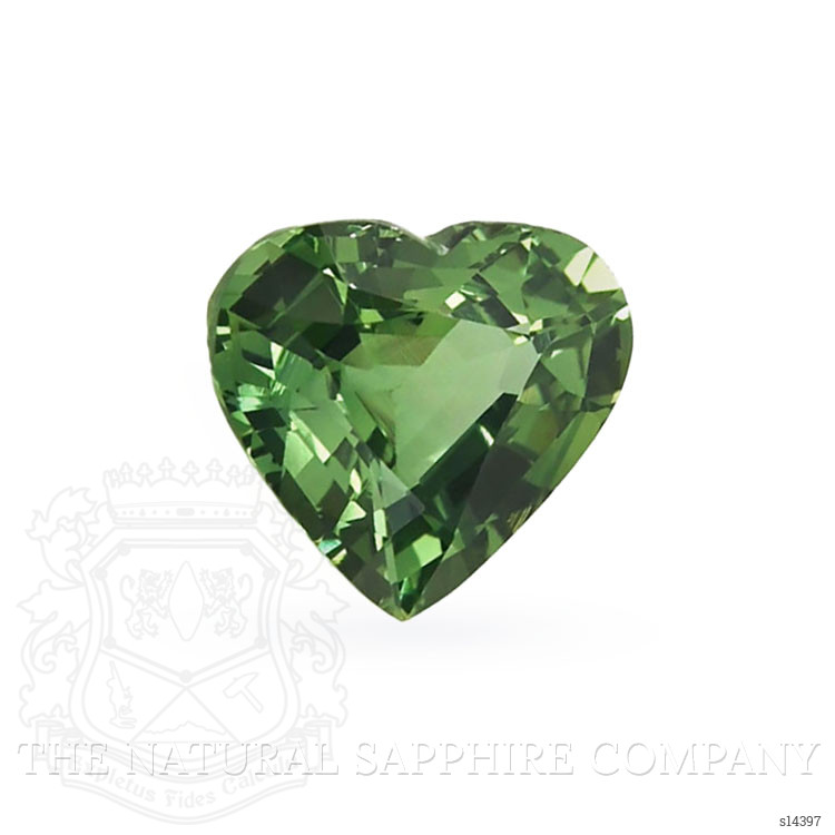 2.53 Ct. Green Sapphire from Ceylon (Sri Lanka)