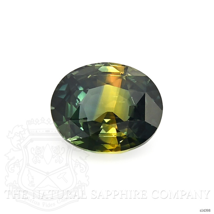 2.55 Ct. Bi Color Sapphire from Ceylon (Sri Lanka)
