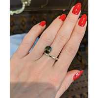 2.55 Ct. Bi Color Sapphire from Ceylon (Sri Lanka) Life Style