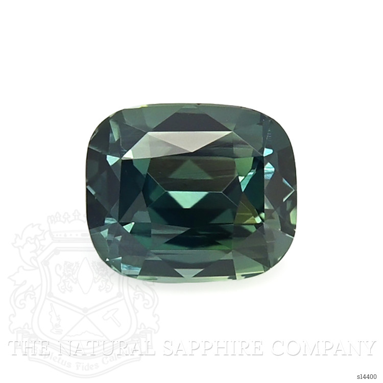 2.58 Ct. Bluish Green Sapphire from Ceylon (Sri Lanka)