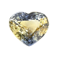 2.60 Ct. Bi Color Sapphire from Ceylon (Sri Lanka) Video