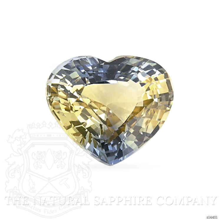 2.60 Ct. Bi Color Sapphire from Ceylon (Sri Lanka)