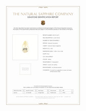 4.00 Ct. Yellow Sapphire from Ceylon (Sri Lanka) Scan Report