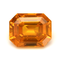 6.37 Ct. Orange Sapphire from Ceylon (Sri Lanka) Video