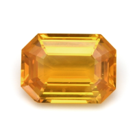 11.69 Ct. Yellowish Orange Sapphire from Ceylon (Sri Lanka) Video