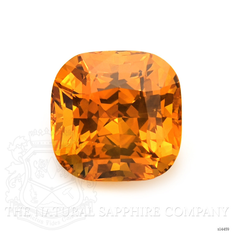 7.08 Ct. Orange Sapphire from Ceylon (Sri Lanka)