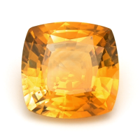 8.10 Ct. Yellowish Orange Sapphire from Ceylon (Sri Lanka) Video