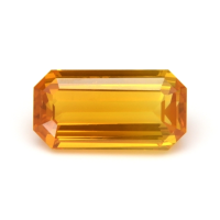 4.42 Ct. Yellowish Orange Sapphire from Ceylon (Sri Lanka) Video