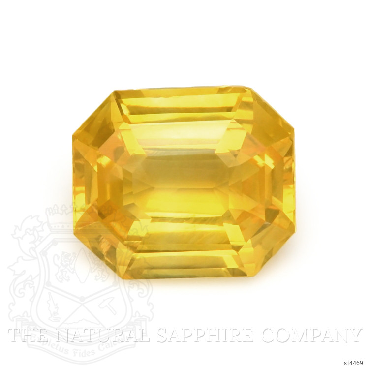 9.98 Ct. Yellow Sapphire from Ceylon (Sri Lanka)