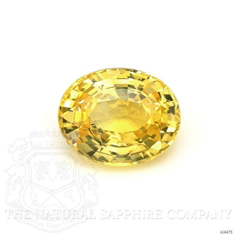 3.09 Ct. Yellow Sapphire from Ceylon (Sri Lanka)