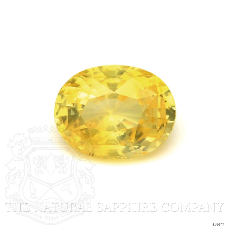 3.51 Ct. Yellow Sapphire from Ceylon (Sri Lanka)