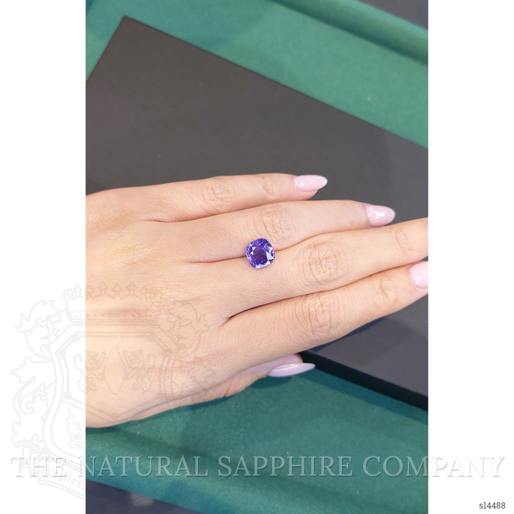 3.27 Ct. Purple Sapphire from Madagascar