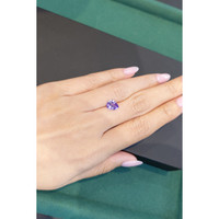 1.48 Ct. Purple Sapphire from Madagascar Life Style