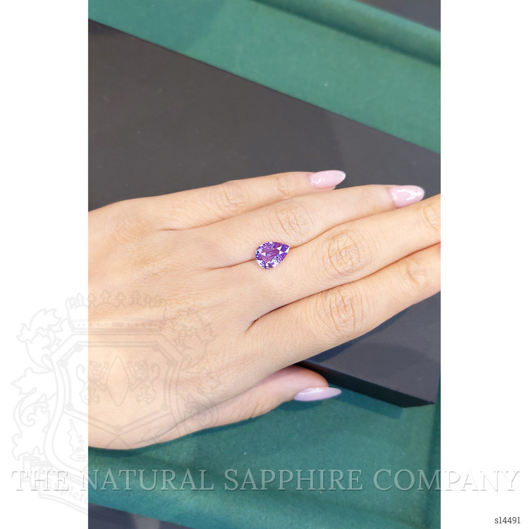 2.63 Ct. Purple Sapphire from Madagascar