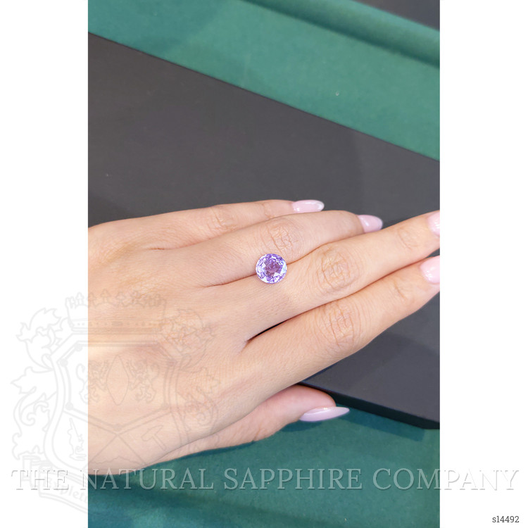 3.06 Ct. Purple Sapphire from Madagascar