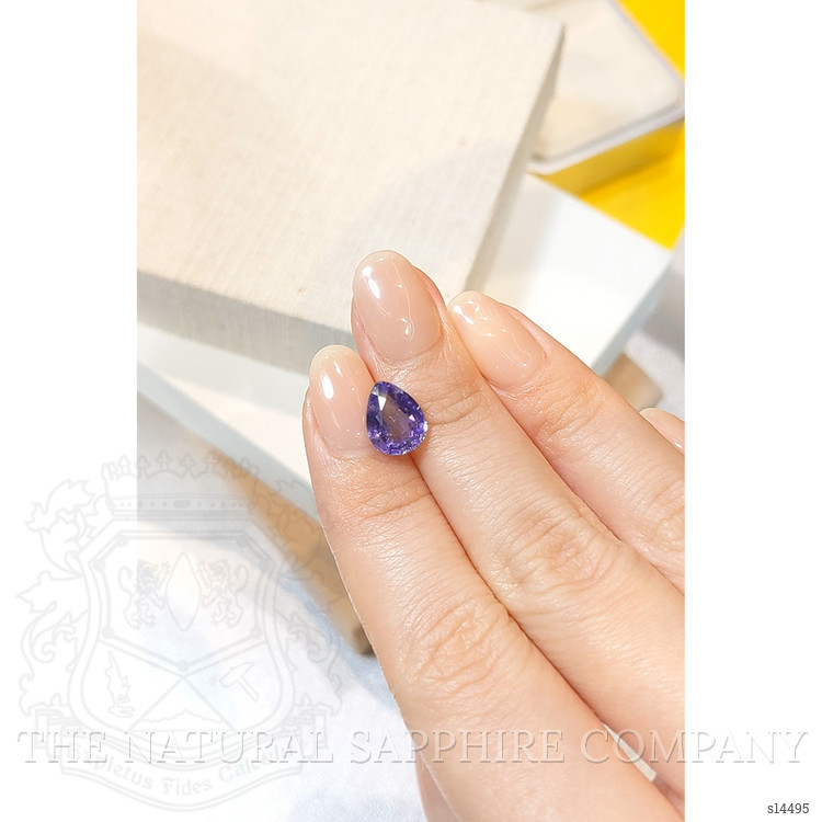 3.04 Ct. Purple Sapphire from Madagascar