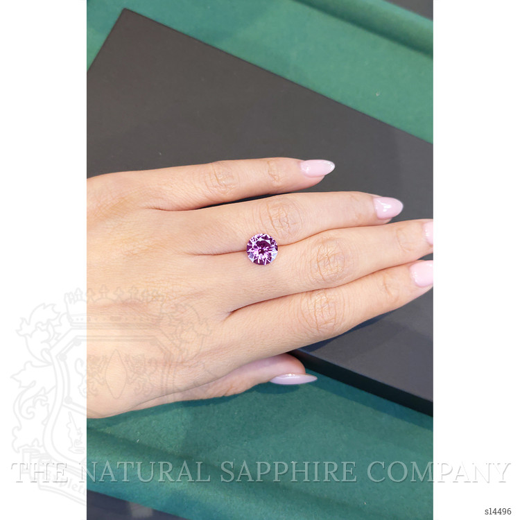 2.52 Ct. Pinkish Purple Sapphire from Madagascar