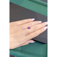 2.53 Ct. Purple Sapphire from Madagascar Life Style