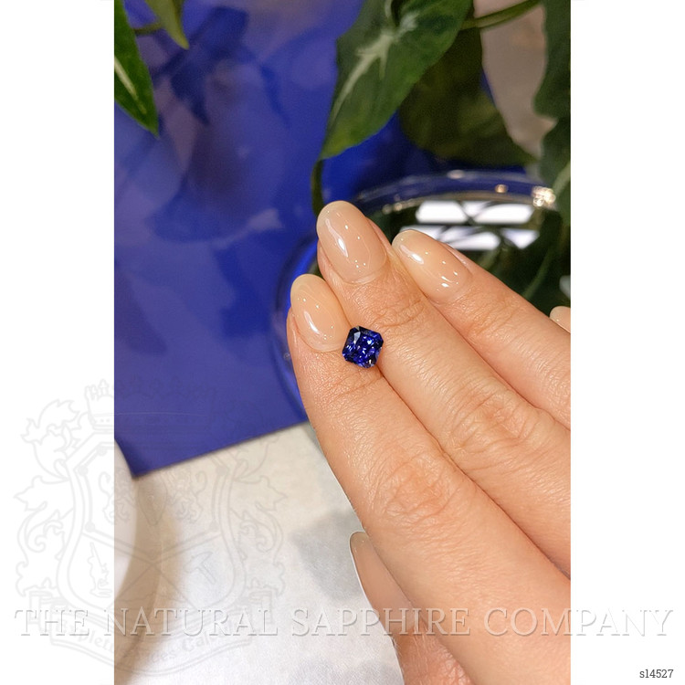 1.37 Ct. Blue Sapphire from Ceylon (Sri Lanka)