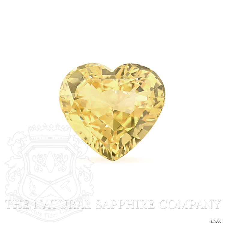 2.10 Ct. Yellow Sapphire from Ceylon (Sri Lanka)